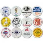 Printed Button Badges , Novelty Deluxe